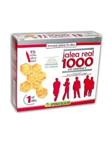 Jalea Real 1000 Con Vit. C 15Viales de Pinisan