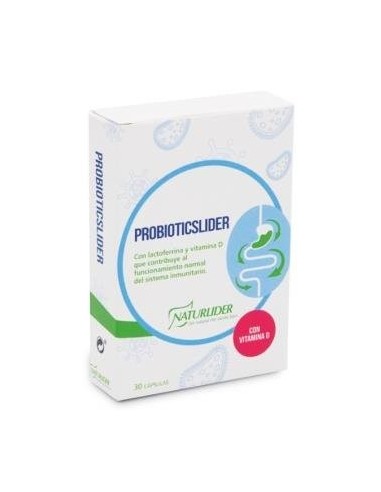 Probioticslider 30Vcap. de Naturlider