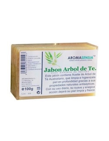 Jabon Arbol Del Te 100 gramos de Aromasensia