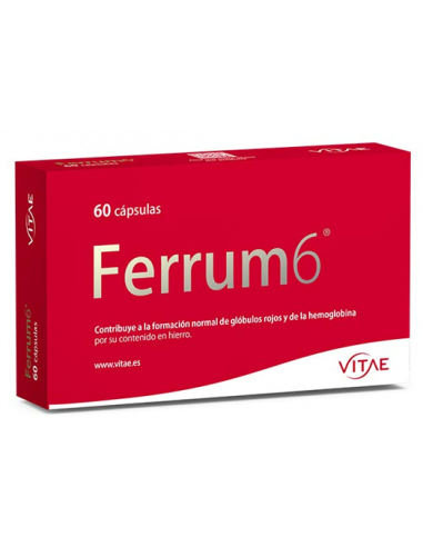 Ferrum6 60 cápsulas de Vitae