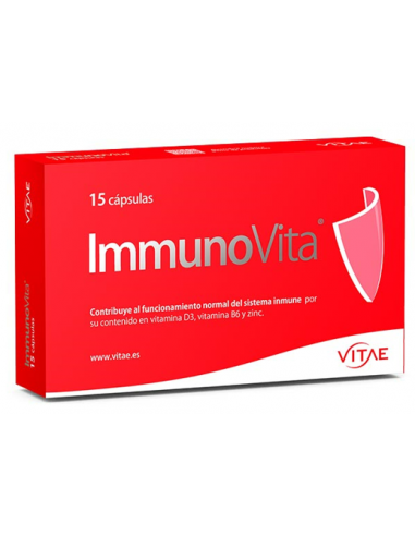 Immunovita 15 cápsulas de Vitae