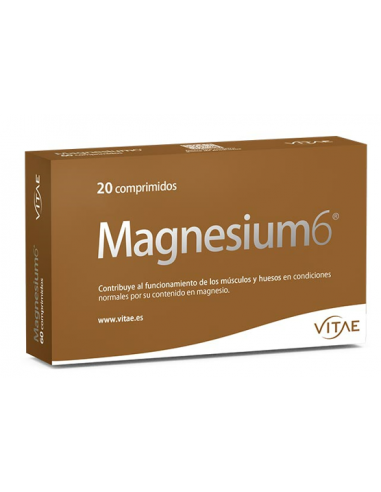 Magnesium6 20 comprimidos de Vitae
