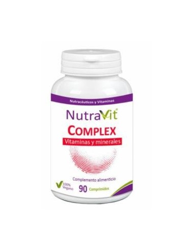 Nutravit Complex Vitaminas Y Minerales 90 Comprimidos Nutravit