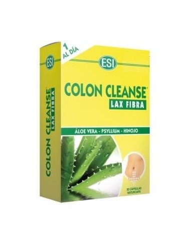 Colon Cleanse Lax Fibra (30 Naturcaps) De Esi
