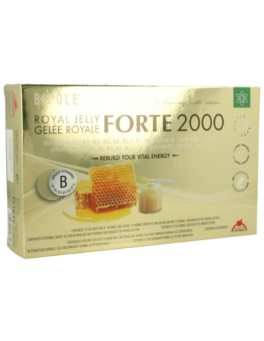 Bipole Jalea Real Forte 2000 20 ampollas de Intersa