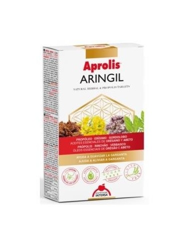 Aringil (Faringil) (Faringitis,Afonia,Tos) 30 comprimidos de Intersa