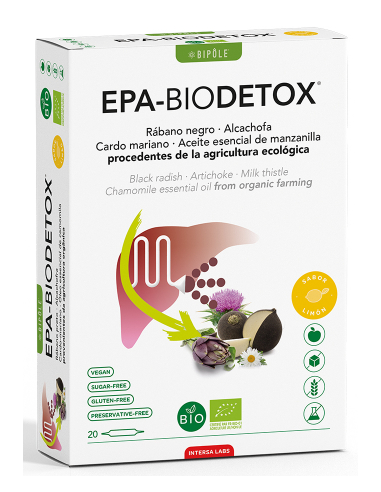 Bipole Epa-Biodetox 20 ampollas de Intersa