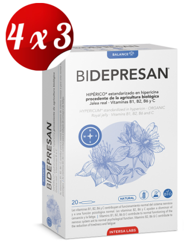 Pack 4x3 Bipole Bidepresan (Jalea Real+Hypericum) 20Amp de Intersa