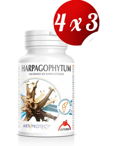 Pack 4x3 Harpagophytum 60Cap de Intersa