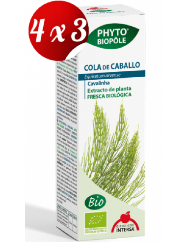 Pack 4x3 Phyto-Bipole Bio Cola De Caballo 50 Ml de Intersa
