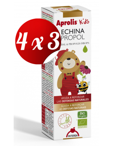 Pack 4x3 Aprolis Kids Echina-Propol 50 Ml de Intersa