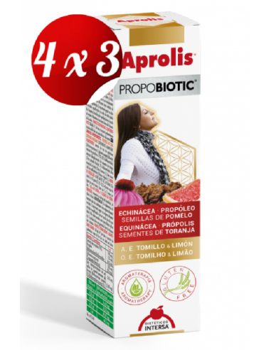 Pack 4x3 Aprolis Propobiotic 30 Ml de Intersa