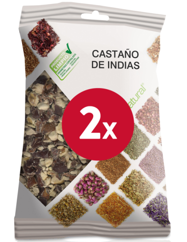 Pack de 2 ud Castaño De Indias Bolsa 100Gr. de Soria Natural