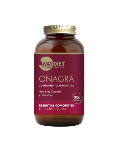 Onagra y Vitamina E 300 Perlas de Waydiet