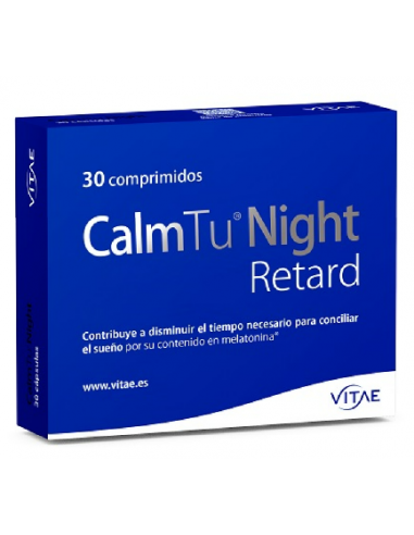 CalmTu Night Retard 30 comprimidos de Vitae