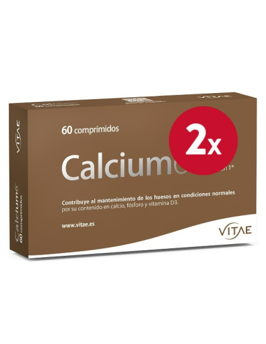 Pack 2 uds Calcium6 60 comprimidos de Vitae