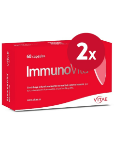 Pack 2 uds Immunovita 60 cápsulas de Vitae