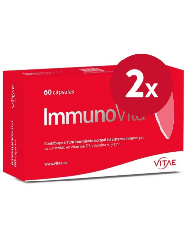 Pack 2 uds Immunovita 60 cápsulas de Vitae
