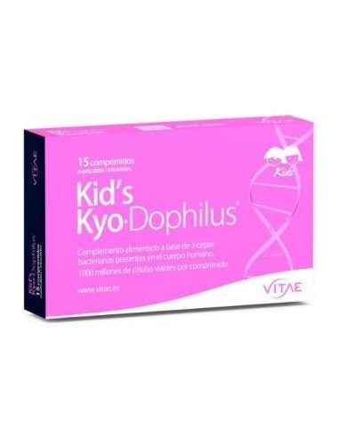 Pack de 2 ud Kids Kyo-Dophilus 15 Comprimidos de Vitae