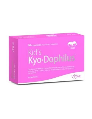Pack de 2 ud Kids Kyo-Dophilus 60 Comprimidos de Vitae