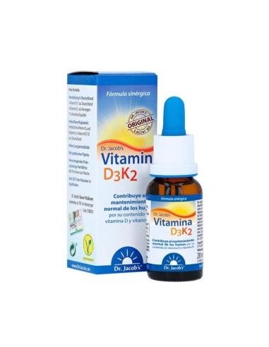 Pack de 2 ud Vitamina D3K2 20Ml. de Vitae