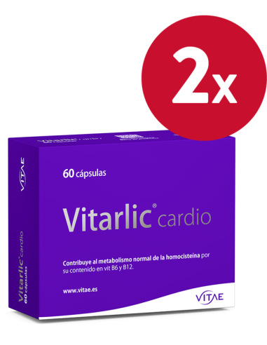 Pack 2 uds Vitarlic Cardio 60 cápsulas de Vitae