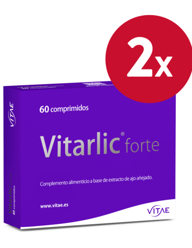Pack 2 uds Vitarlic Forte 1000mg 60 comprimidos de Vitae