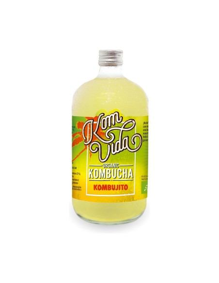 Kombucha Limon, Lima y Hierbabuena (Kombujito) Bio 750ml Kom