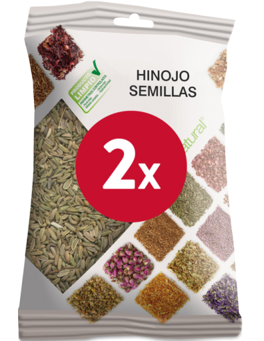 Pack de 2 ud Hinojo Semillas Bolsa 100Gr. de Soria Natural