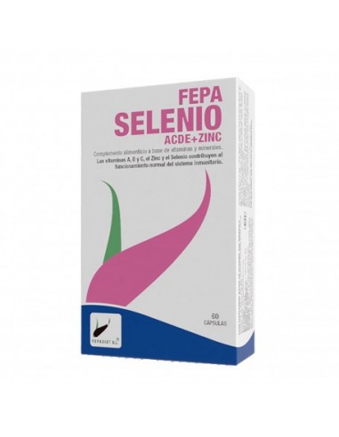 Fepa Selenio Acde + Zinc 200 Ug. 60 Capsulas Fepadiet