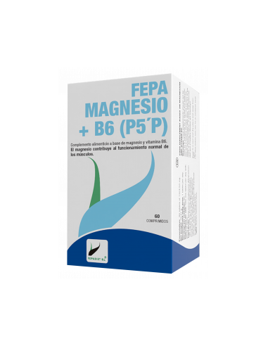 Fepa Magnesio + B6 (P5P)  60 Capsulas Fepadiet