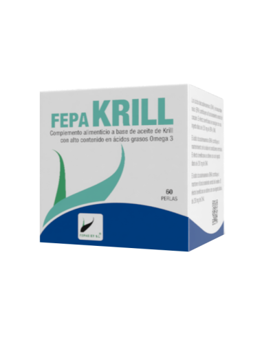 Pack 2 ud fepa-krill 60 perlas 500 mg.