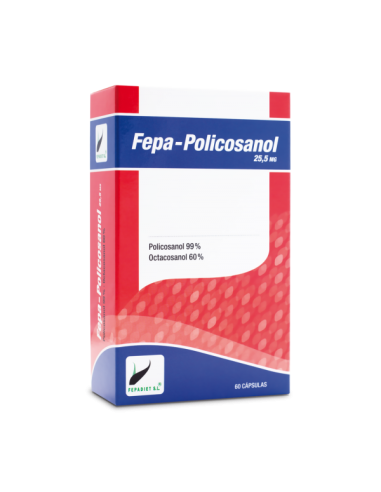 Pack 2 ud fepa-policosanol 25,5 mg 60 cáp.fepadiet