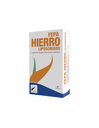 Pack 2 ud fepa fierro liposomadol 60 capsulas de Fepadiet