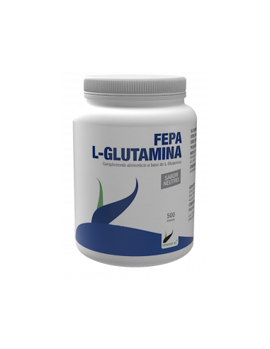 Pack 2 ud fepa-l-glutamina 500 g. sabor neutro