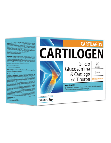 Cartilogen Cartílagos  20 X 12,1G Sobres De Dietmed