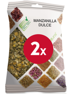 Pack de 2 ud Manzanilla Dulce Bolsa 50Gr. de Soria Natural