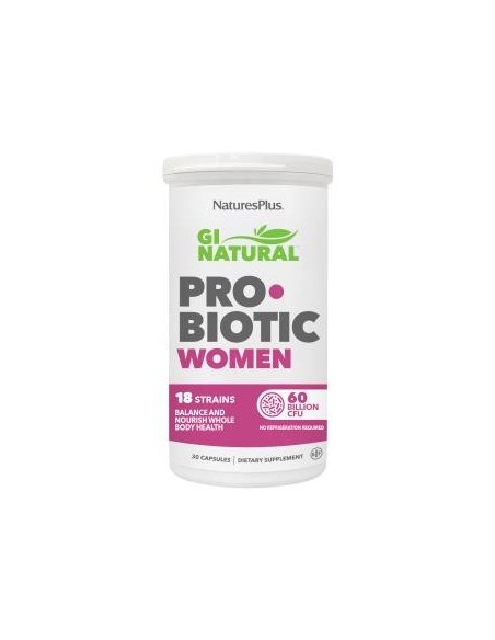 Gi Natural Probiotic Women 30 Caps.