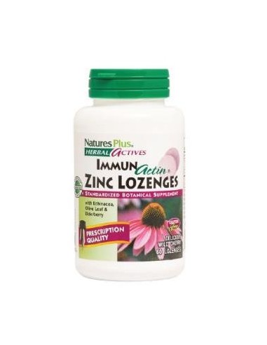 Immunactin Zinc Lozenges 60 Comp. de Natures Plus