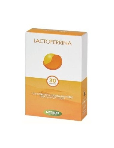Lactoferrina 200Miligramos 30 Cápsulas  Mednat