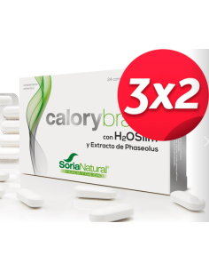 Pack 3x2 Calory Brake 24 tabletas De Soria Natural