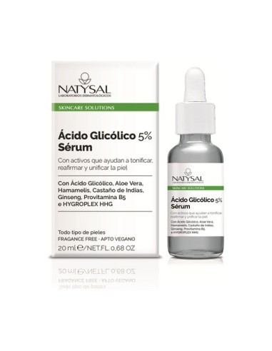 Acido Glicolico 5% Serum 20Ml. de Natysal
