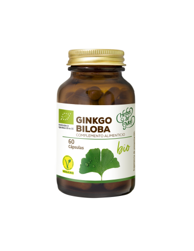 Ginkgo Biloba 100% Bio 60 Caps de Herbes Del Moli