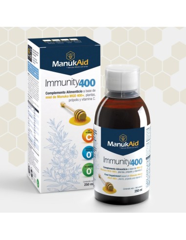 Pack 2 ud Manukaid Immunity 400+ Jarabe 250Ml de Manuka New
