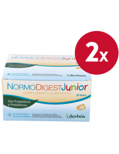 Pack de 2 uds Normodigest Junior 20Viales de Derbos