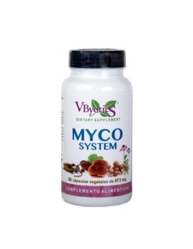 Myco System 60 Cápsulas vegetales Vbyotics