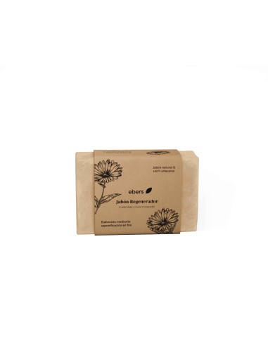Pack de 2 ud Jabon Regenerador Calendula + Rosa 100 Gr de Eb