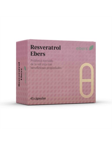 Pack de 2 ud Resveratrol Ebers 20 Mg 45 Caps de Ebers Pack