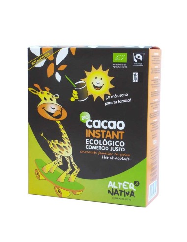 Cacao instantaneo bio 750 g Alternativa3
