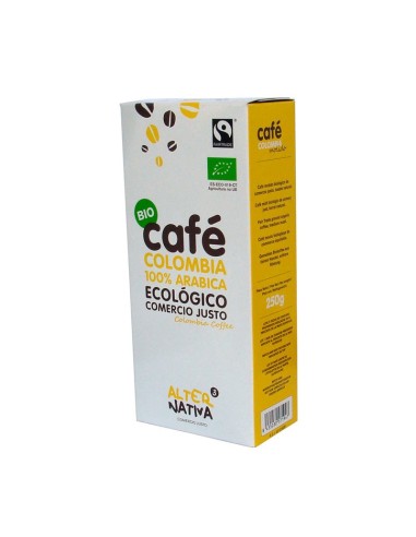 Cafe Colombia molido bio 250g Alternativa 3